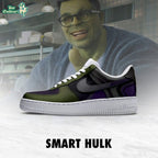 Smart Hulk Marvel Custom Low Top Shoes