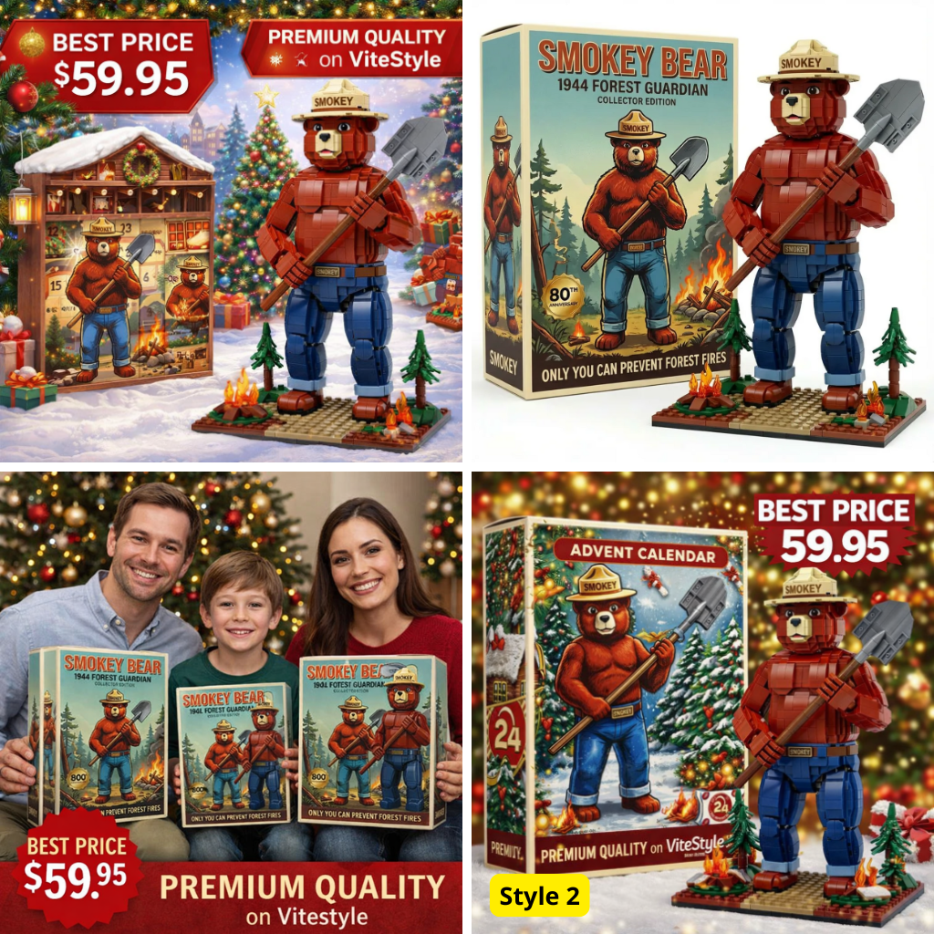 Smokey Bear 80th Anniversary Brick Edition