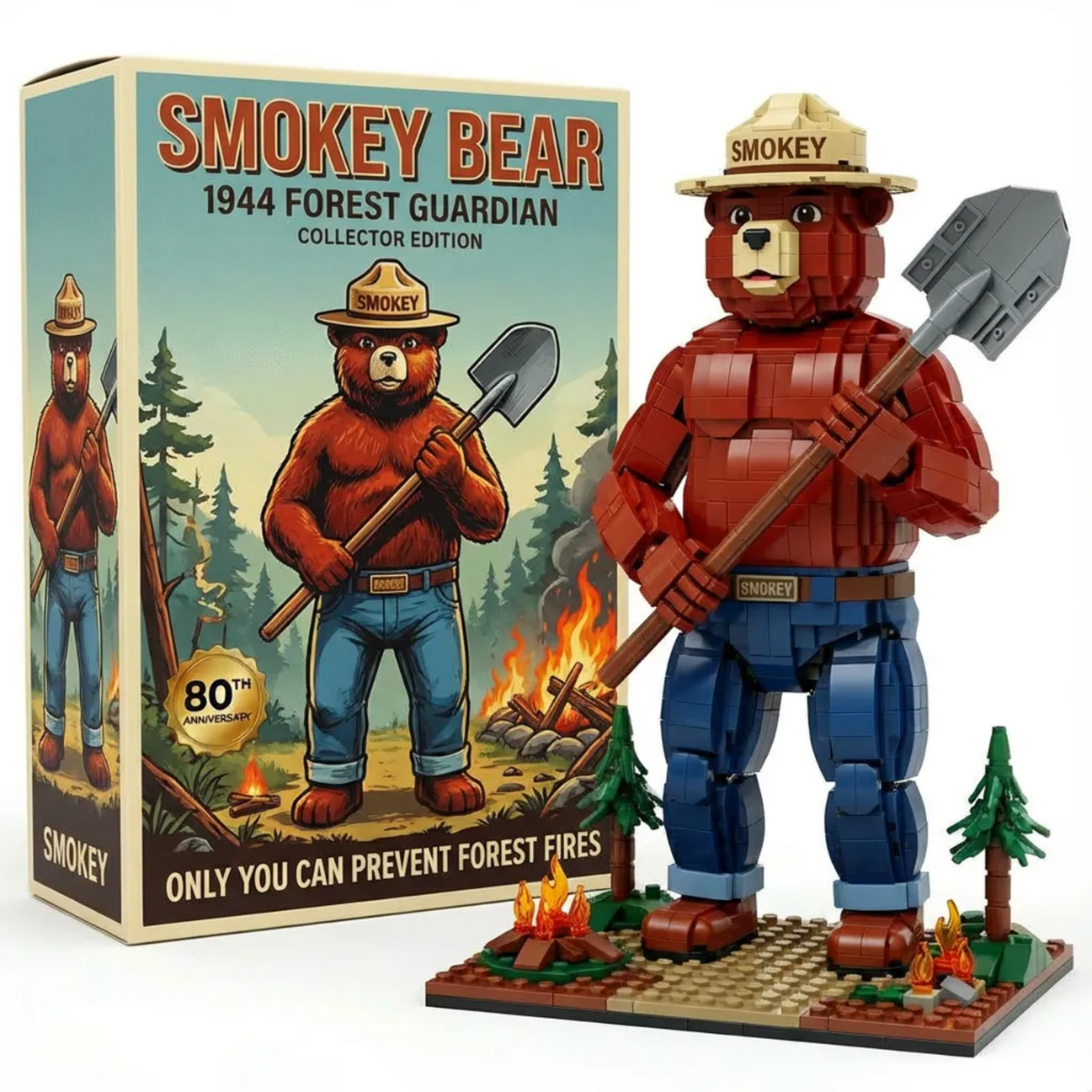 Smokey Bear 80th Anniversary Brick Edition