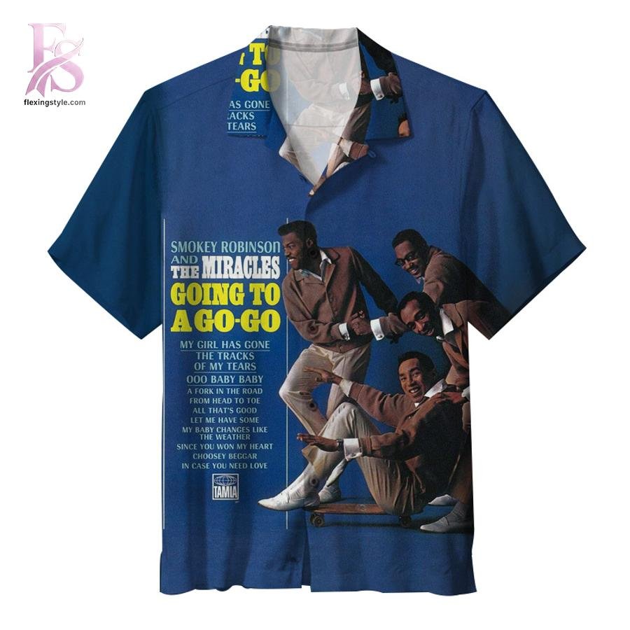 Smokey Robinson & the Miracles Going To A Go-Go Hawaiian Shirt