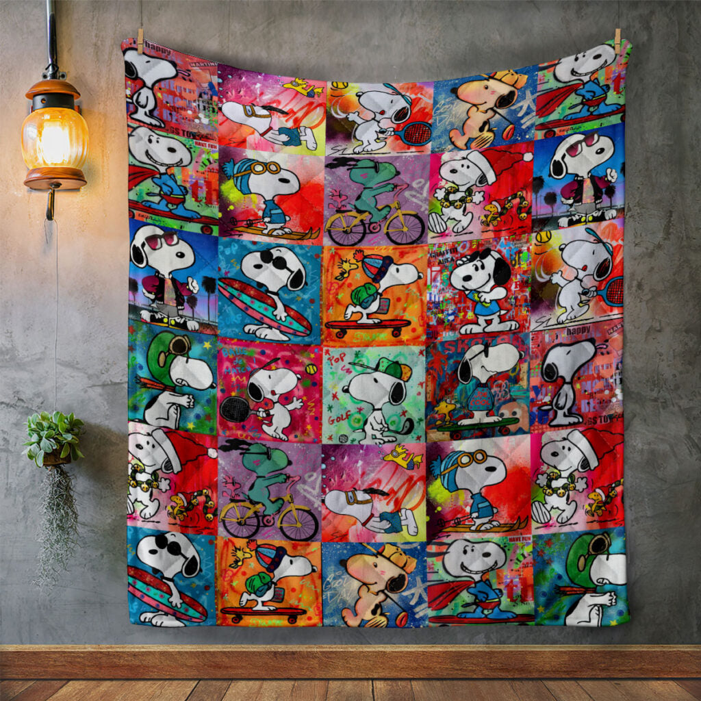 Snoopy Quilt Blanket - HOATT14097