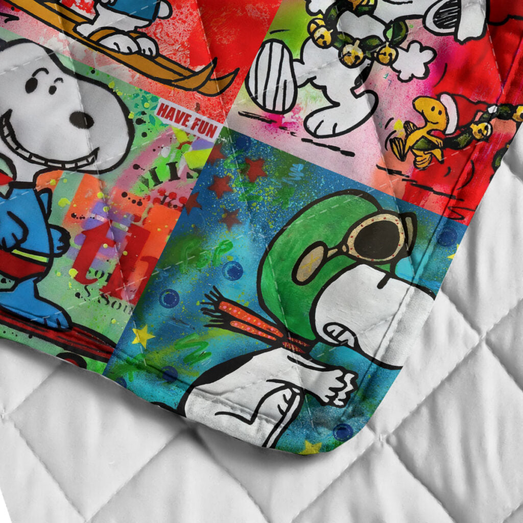 Snoopy Quilt Blanket - HOATT14097