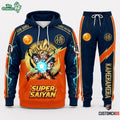 Son Goku Ultra Instinct Anime Tracksuit Set – Hoodie & Jogger Pants