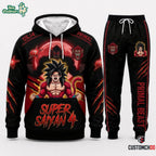 Son Goku Ultra Instinct Anime Tracksuit Set – Hoodie & Jogger Pants