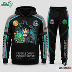 Son Goku Ultra Instinct Anime Tracksuit Set – Hoodie & Jogger Pants
