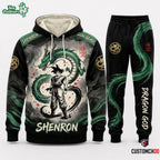 Son Goku Ultra Instinct Anime Tracksuit Set – Hoodie & Jogger Pants