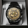 Sonic the Hedgehog 35th Anniversary Black Stainless Steel Watch - TANTN23992