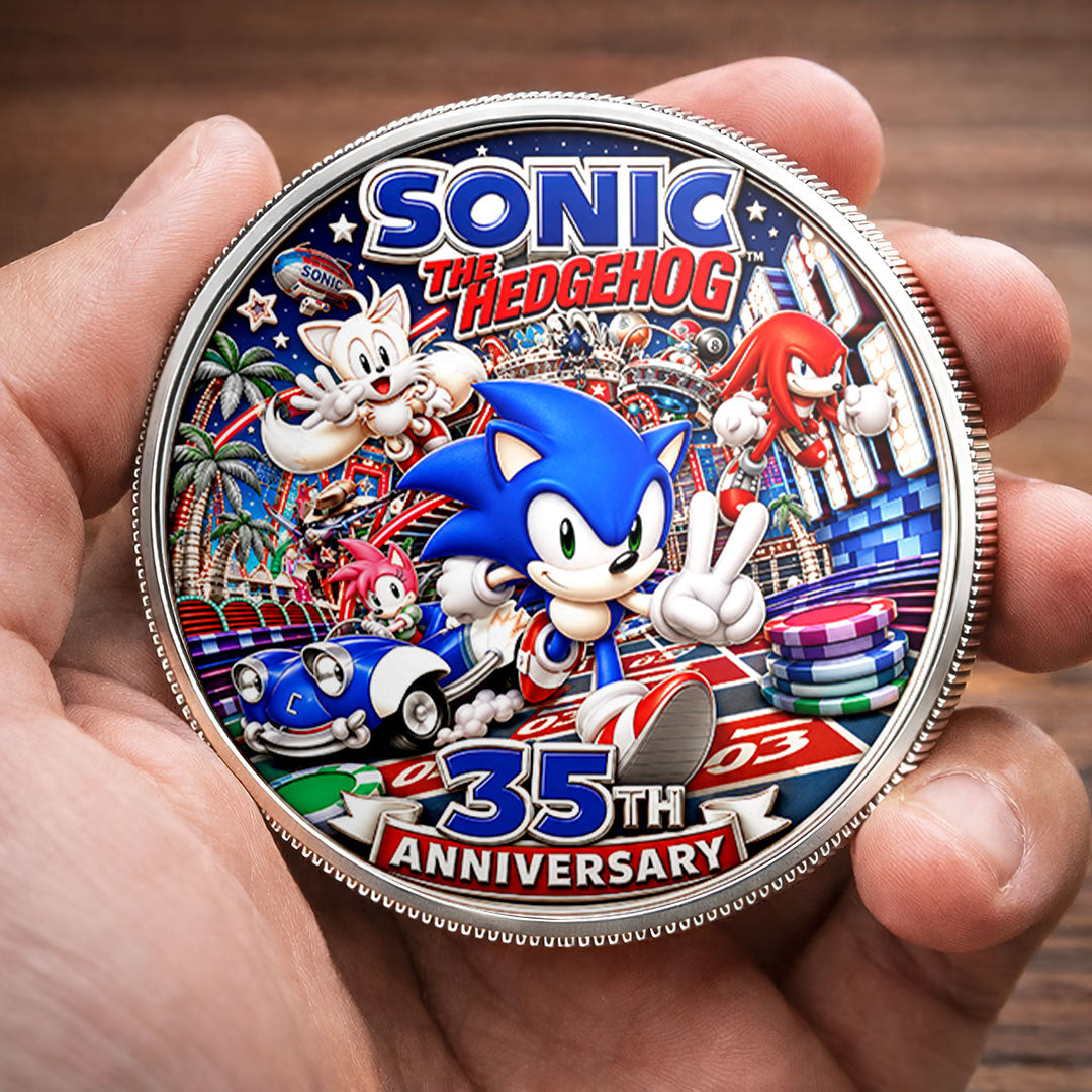 Sonic the Hedgehog 35th Anniversary Commemorative Coin – HOATT20363