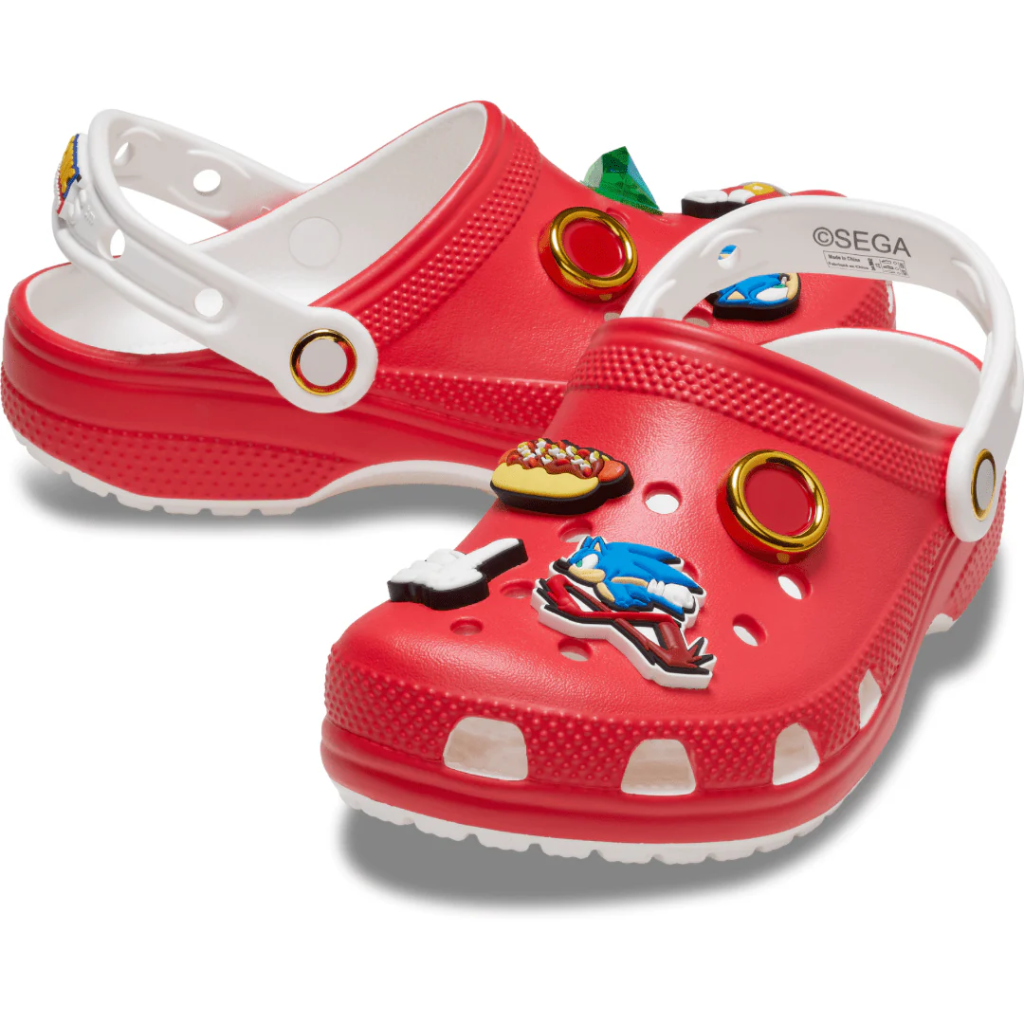Sonic the Hedgehog Crocs Charms