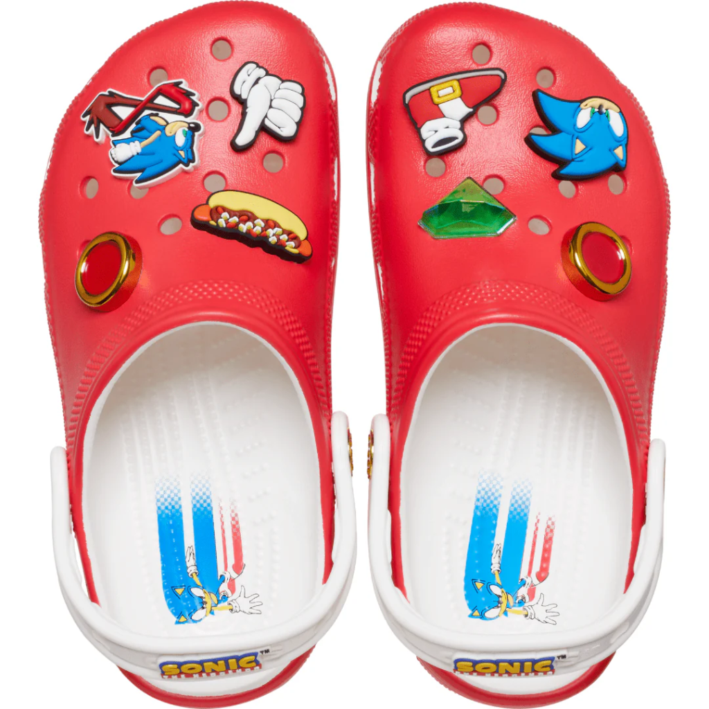 Sonic the Hedgehog Crocs Charms