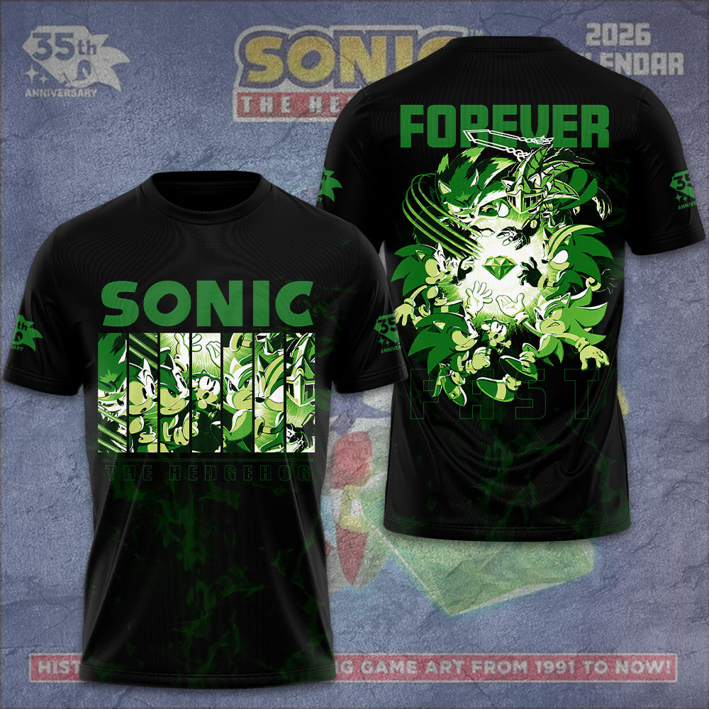 Sonic the Hedgehog 35th Anniversary 3D Apparel – GNE7306