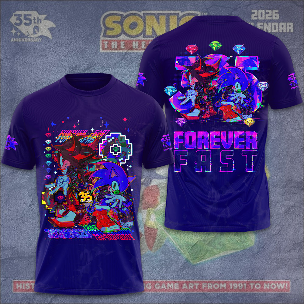 Sonic the Hedgehog 35th Anniversary 3D Apparel – GNE7363