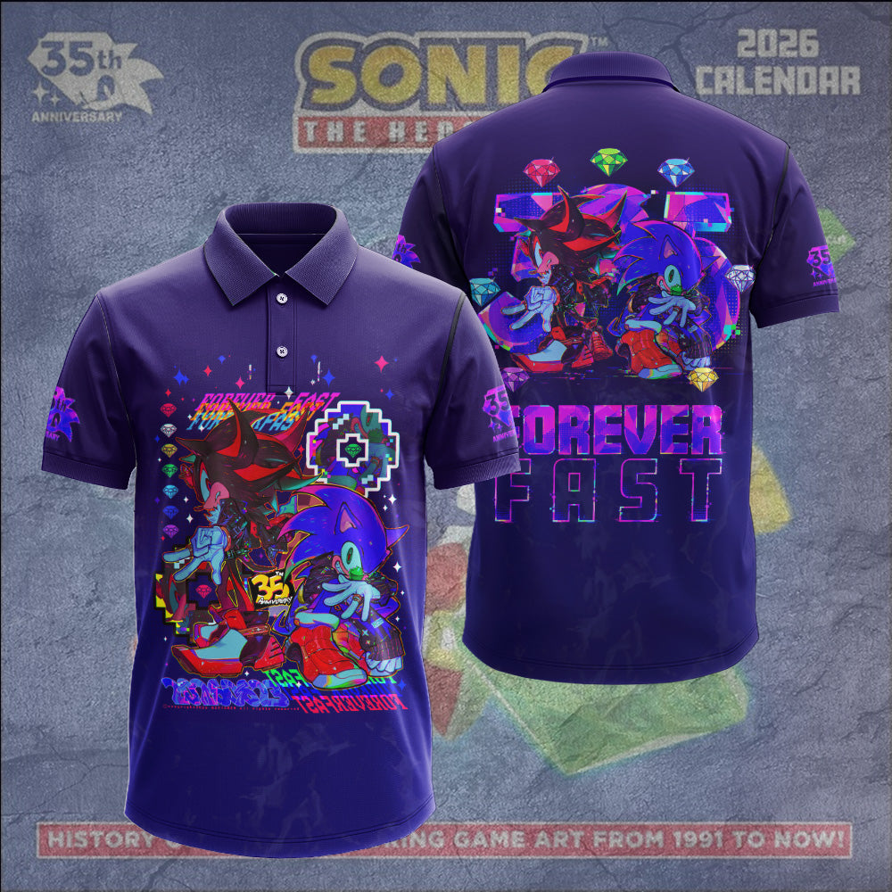 Sonic the Hedgehog 35th Anniversary 3D Apparel – GNE7363