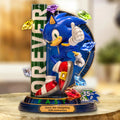 Sonic the Hedgehog 35th Anniversary Custom Shape Acrylic Plaque – GNE7208
