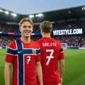 Sorloth Norway World Cup Soccer Jersey
