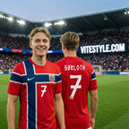 Sorloth Norway World Cup Soccer Jersey