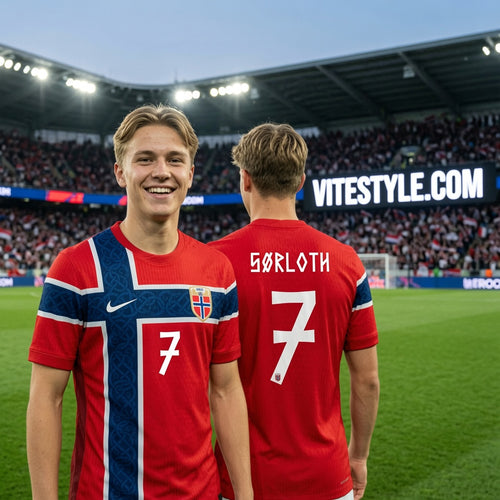 Sorloth Norway World Cup Soccer Jersey