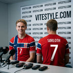 Ødegaard Norway World Cup Soccer Jersey