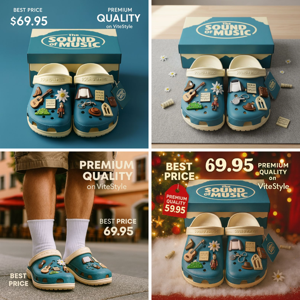 Sound of Music Crocband Charms Crocs 2026