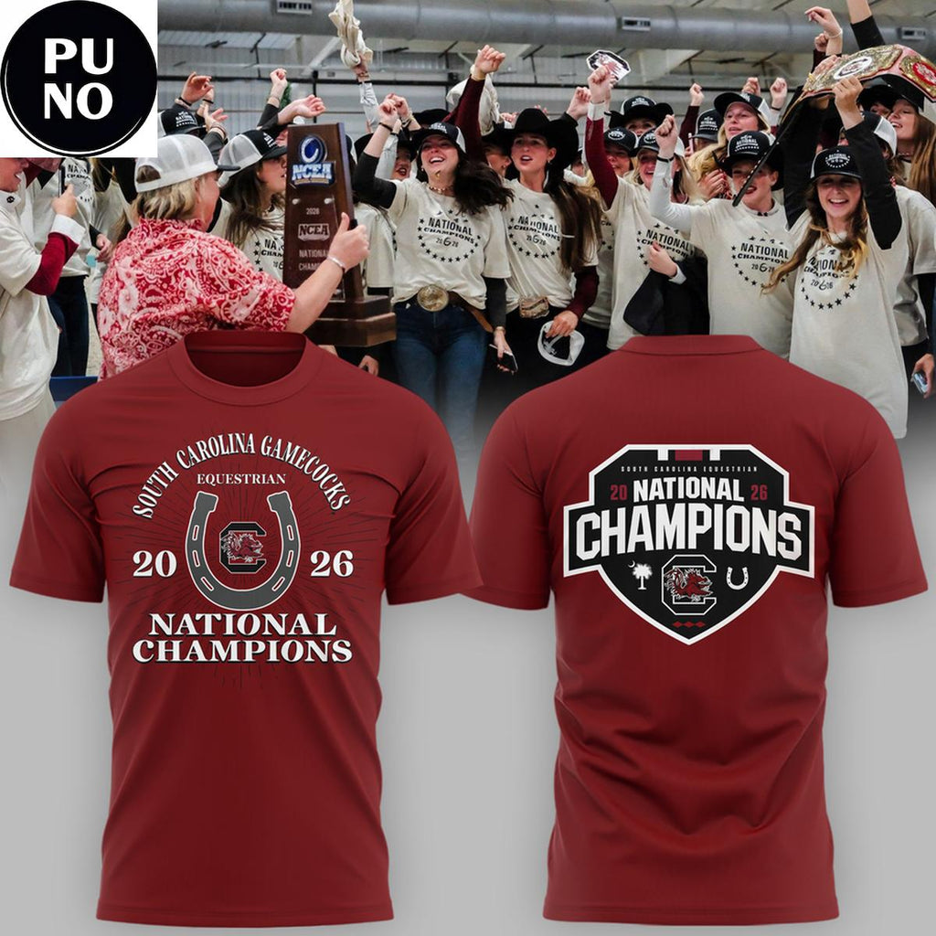 South Carolina Gamecocks 2026 NCAA Equestrian National Champions Shirt