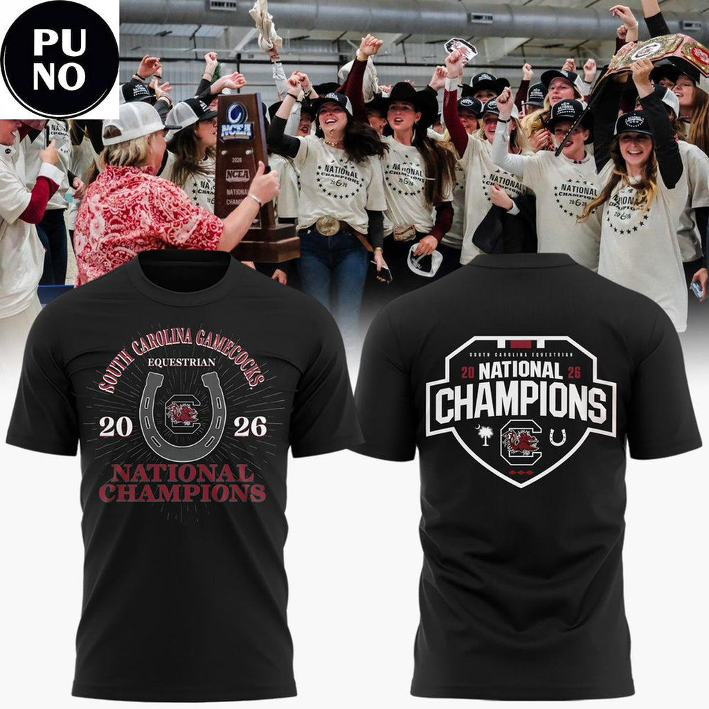 South Carolina Gamecocks 2026 NCAA Equestrian National Champions Shirt