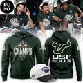 South Florida Bulls 2026 American Conference Men's Basketball Tournament Champions Hoodie T-Shirt