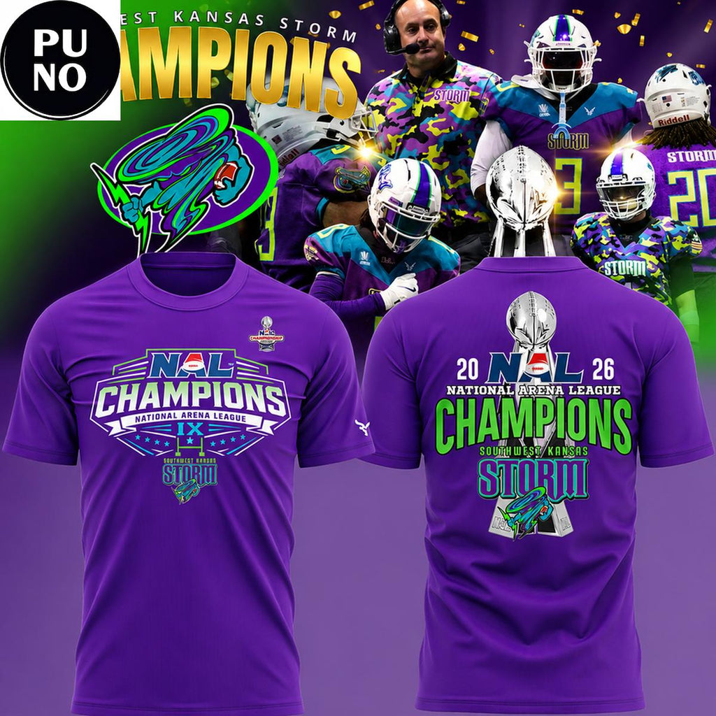 Southwest Kansas Storm 2026 NAL Championship Game T-Shirt