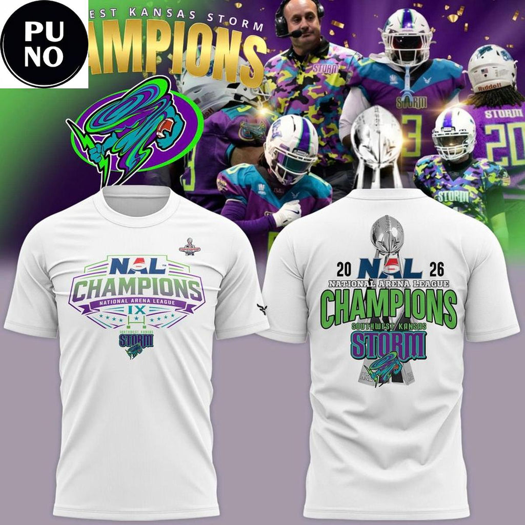 Southwest Kansas Storm 2026 NAL Championship Game T-Shirt
