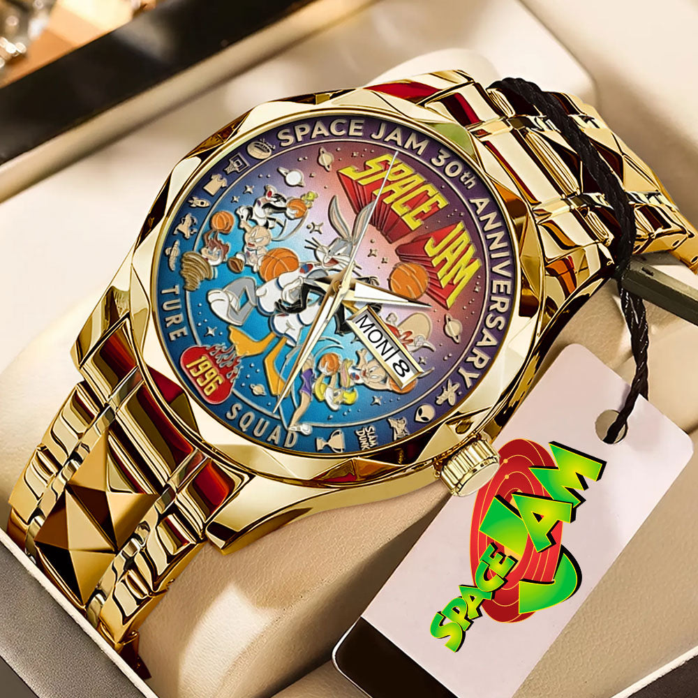 Space Jam 30th Anniversary Alloy Luxury Quartz Watch - TMTHU4253