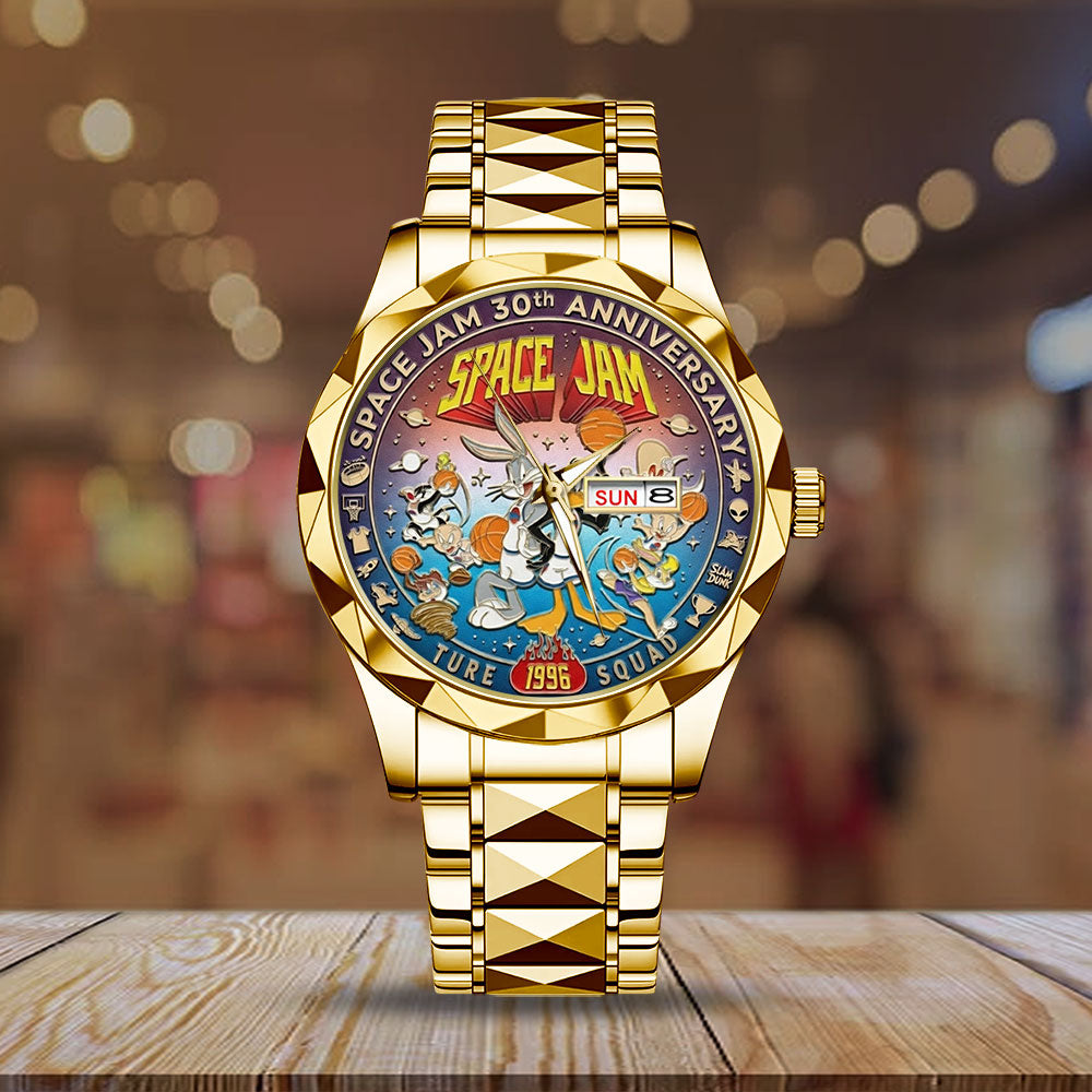 Space Jam 30th Anniversary Alloy Luxury Quartz Watch - TMTHU4253
