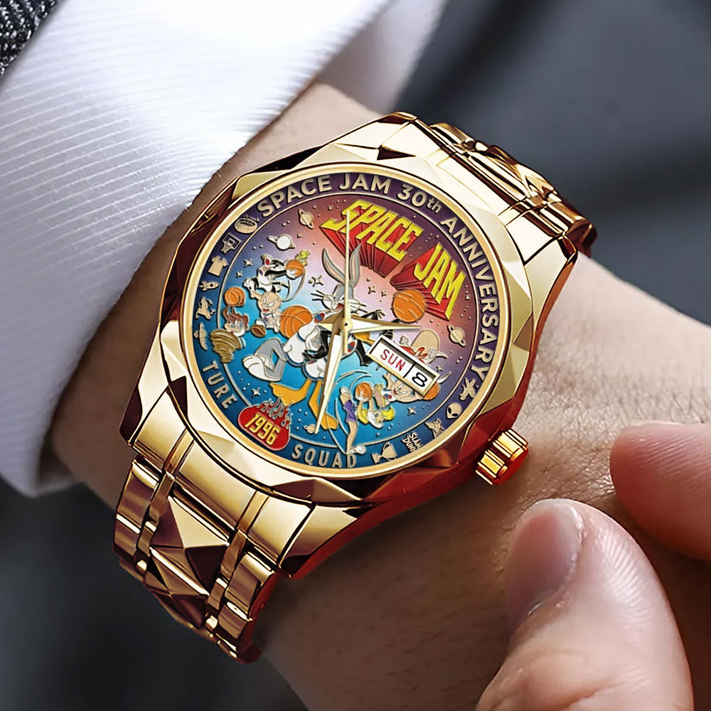 Space Jam 30th Anniversary Alloy Luxury Quartz Watch - TMTHU4253