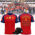 Spain 2026 World Cup Champions Signature Football Jersey