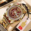 Spain National Team 2026 FIFA World Cup Champions Alloy Luxury Quartz Watch - TMTHU7885
