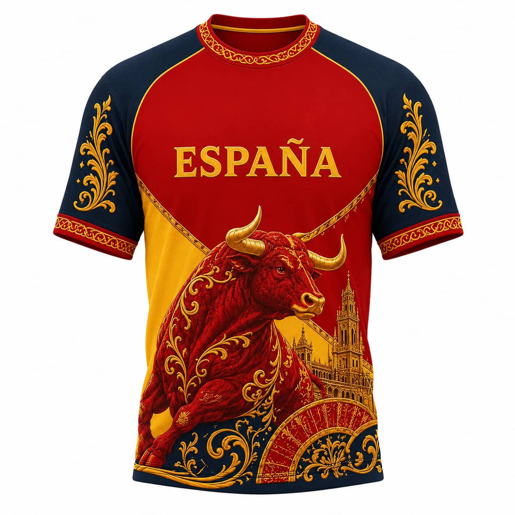 Spain Toro Bravo 2026 World Cup Shirt