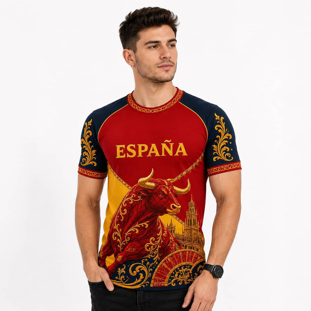 Spain Toro Bravo 2026 World Cup Shirt