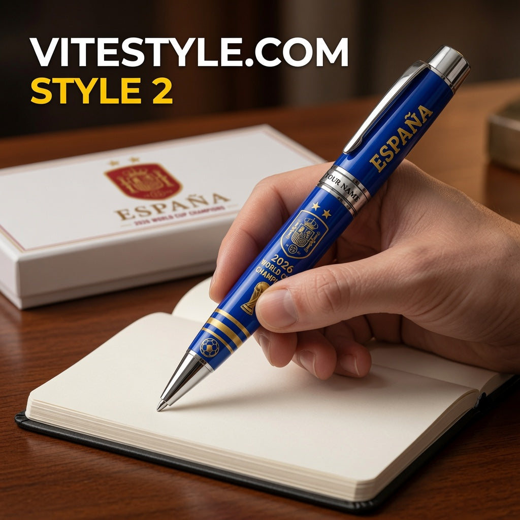Spain World Cup 2026 Champion Pen