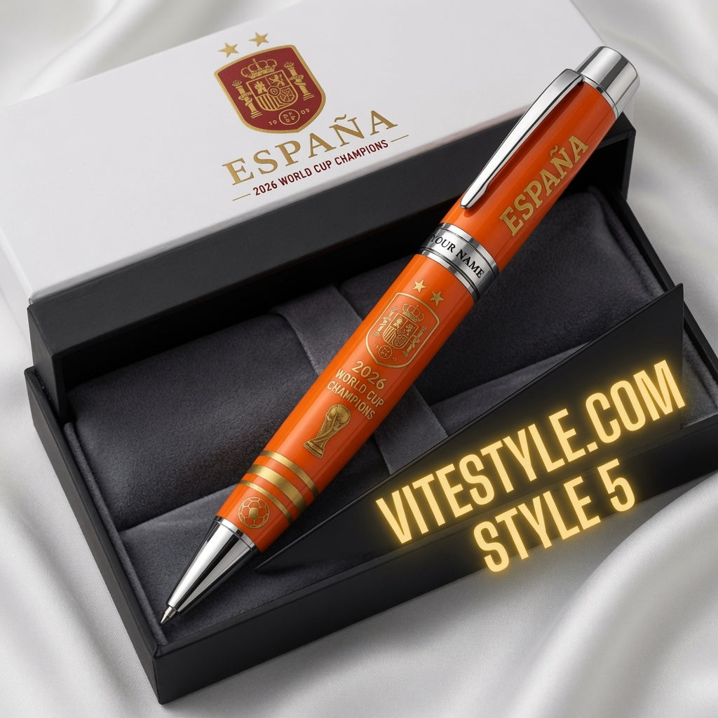 Spain World Cup 2026 Champion Pen