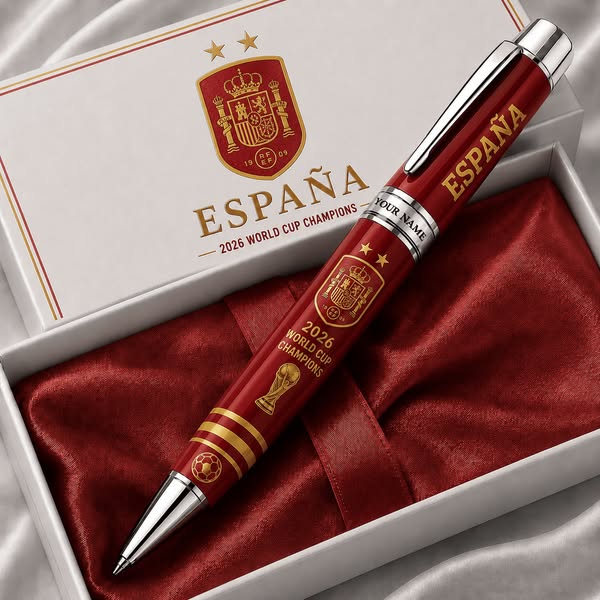 Spain World Cup 2026 Champion Pen