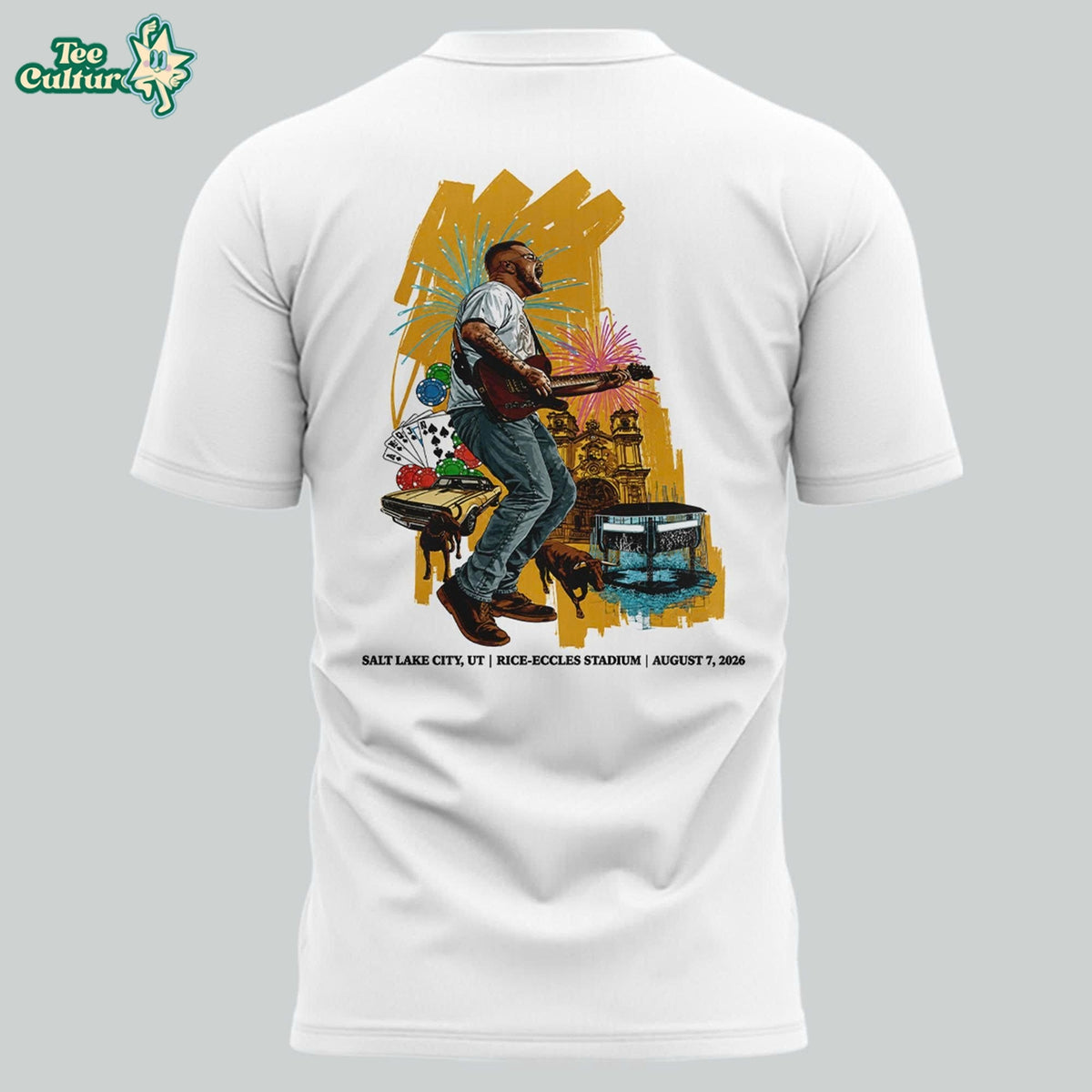 Special 2026 Zach Bryan Rice-Eccles Stadium Concert T-Shirt