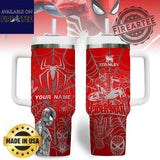 Spider Man Stanley Cup Tumbler For Marvel Fan