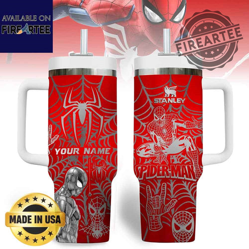 Spider Man Stanley Cup Tumbler For Marvel Fan