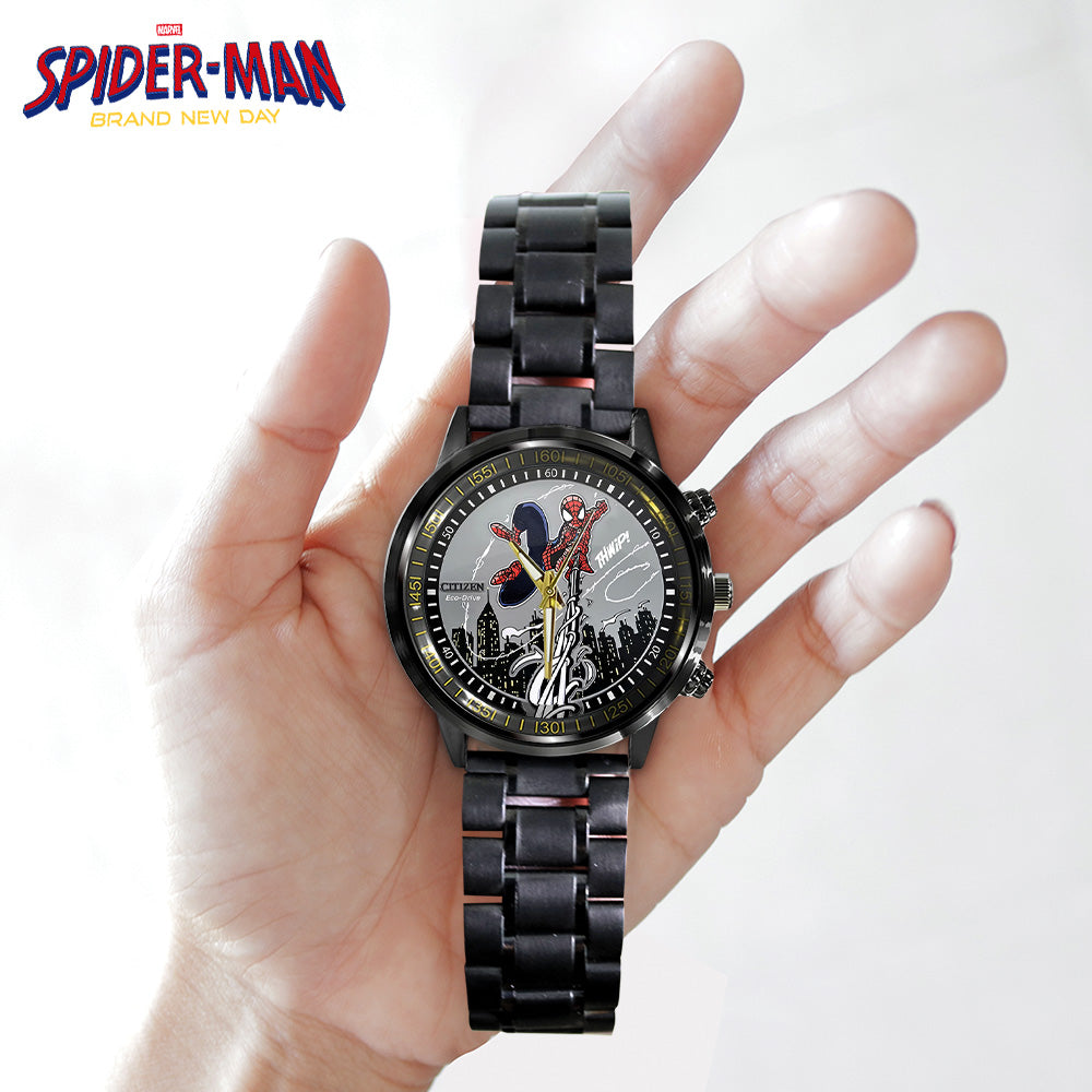 Spider-Man: Brand New Day Black Stainless Steel Watch - GNE8091