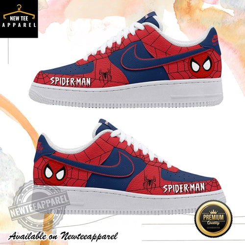 Spiderman Custom Nike Air Force 1 Shoes
