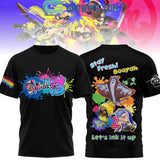 Splatoon Stay Fresh Booyah Let’s Ink It Up Hoodie T-Shirt