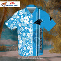 Split Floral Carolina Panthers Hawaiian Shirt – Team Spirit