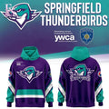 Springfield Thunderbirds 2026 Purple Warm-up Hoodie
