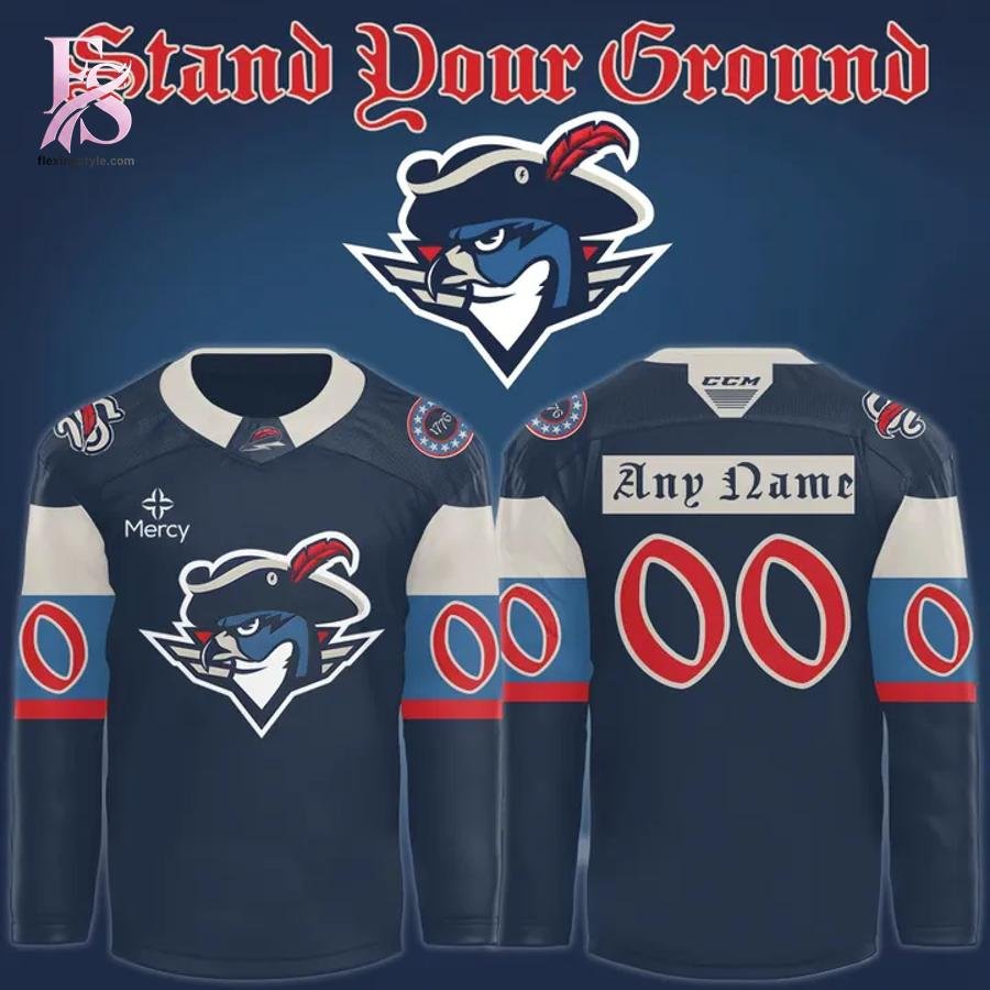 Springfield Thunderbirds 250th Celebration Hockey Jersey