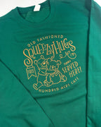 Squeezy Hugs Pooh Bear Embroidered Sweatshirt