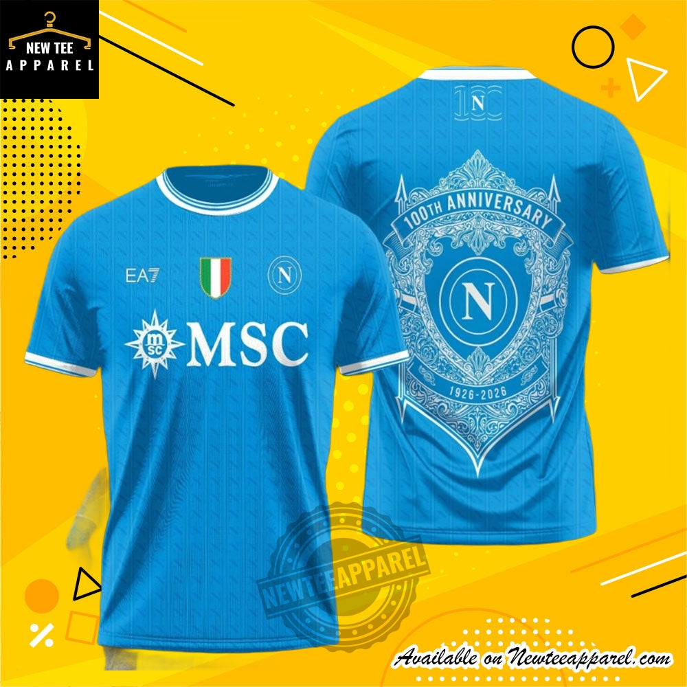 Ssc Napoli Centenary Jersey 1926 2026