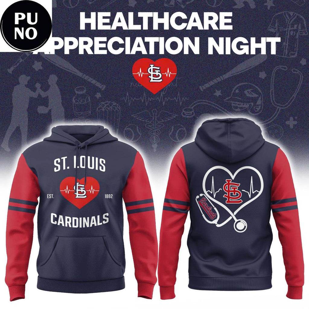 St. Louis Cardinals Healthcare Appreciation Night 2026 Hoodie Shirt